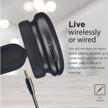 Promate Airbeat High Fidelity Stereo Wireless Headphones - Image 2
