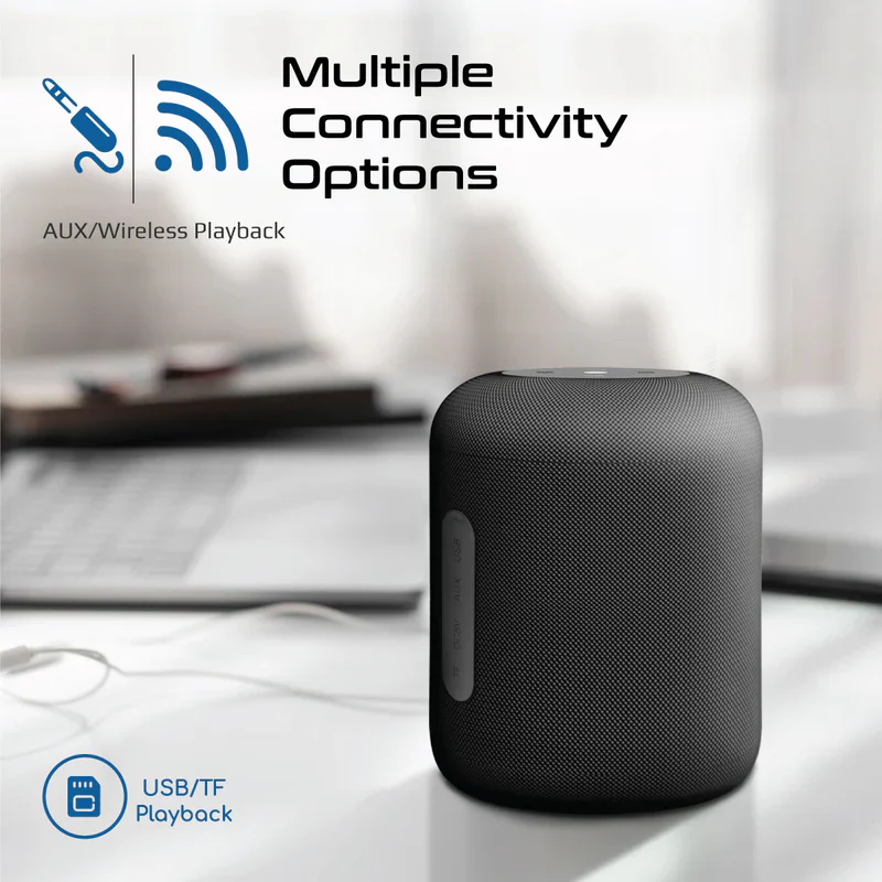 Promate Boom‑10 10W ProStream® Wireless HD Speaker – High‑Definition Portable Bluetooth Speaker for Music, Events, Home, and Professional Audio Use - Image 2