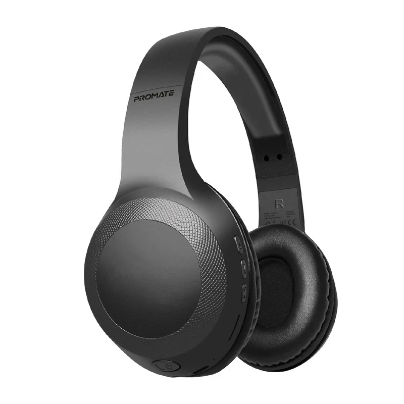 Promate LABOCA Deep Bass Over-Ear Wireless Headphones - Image 2