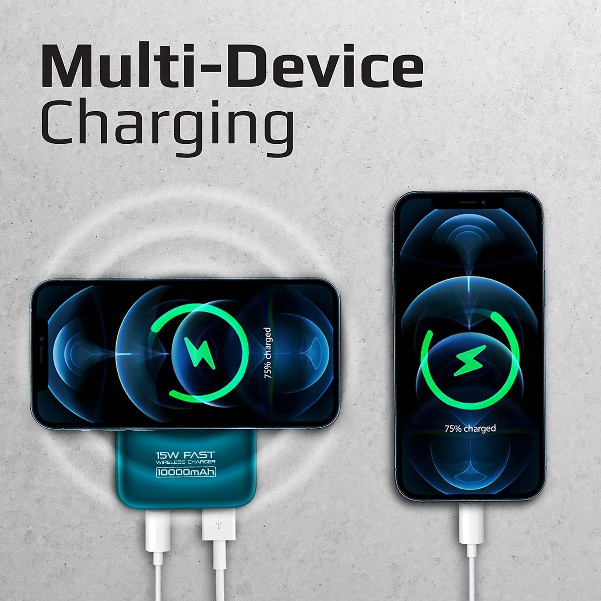Promate PowerMag-10+ 22.5W Magsafe Wireless PowerBank - Image 4