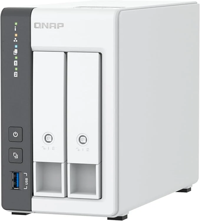 QNAP TS-216G, 2-Bay NAS, Quad-core CPU, 2.5GbE, 4GB RAM - Image 5
