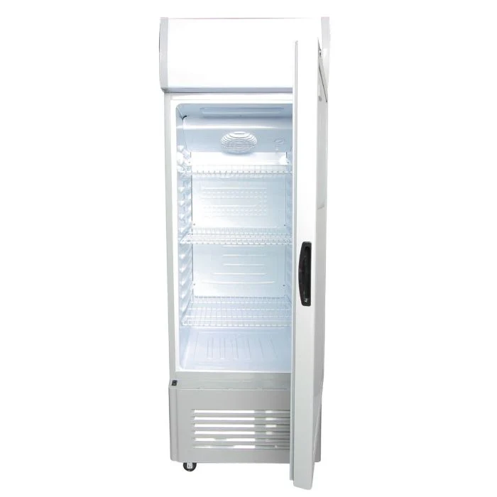 Ramtons CF/203 350L 1-Door Showcase Chiller – Large Capacity Cooling, Clear Display Glass, Energy Efficient Performance, Ideal for Shops, Offices & Commercial Use - Image 2