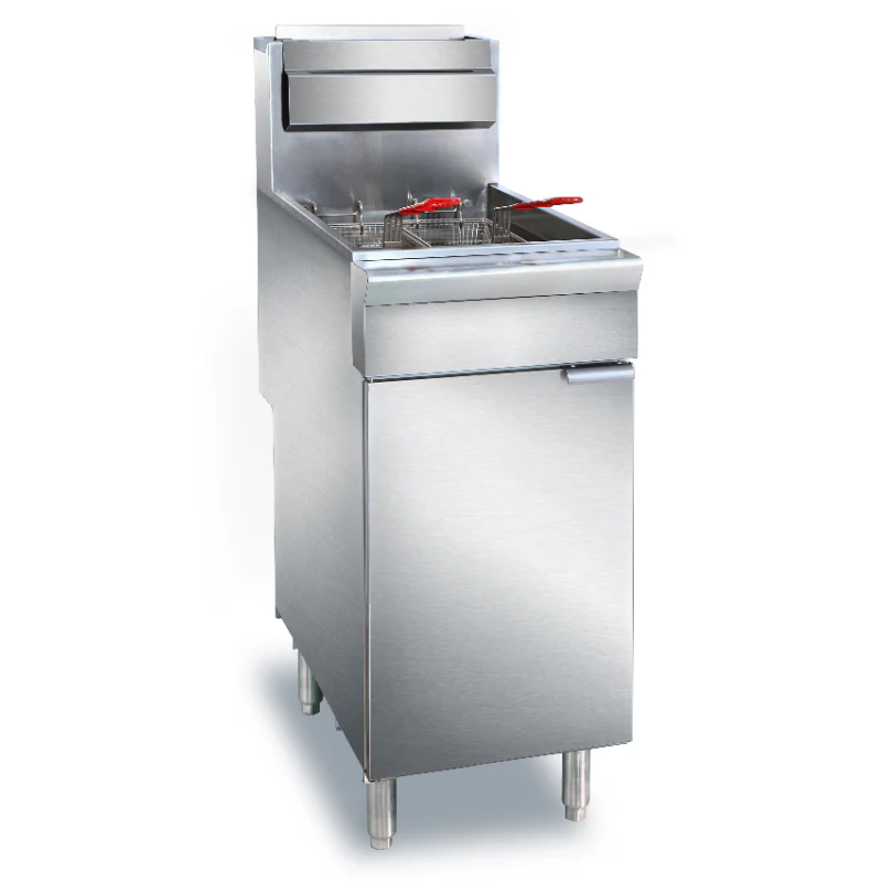 Caterina CT/457 23L 3-Burner Deep Fryer with 2 Baskets – Powerful Heating, Large Capacity, Easy to Use, Perfect for Home, Office, and Commercial Kitchens