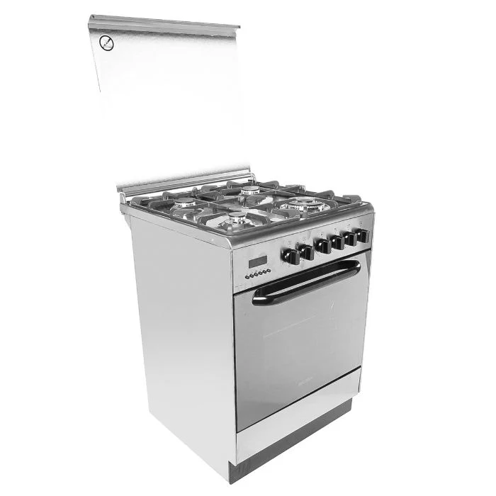 Ramtons EB/215 4-Burner Stainless Steel Elba Gas Cooker – Durable Stainless Steel, Efficient Heat Distribution, Easy to Use, Perfect for Home, Kitchen - Image 5