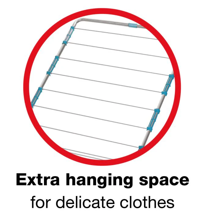 Ramtons IB/301 Netto Drying Rack – Foldable Space-Saving Design, Strong & Stable Build, Ideal for Home, Apartment & Laundry Use - Image 2
