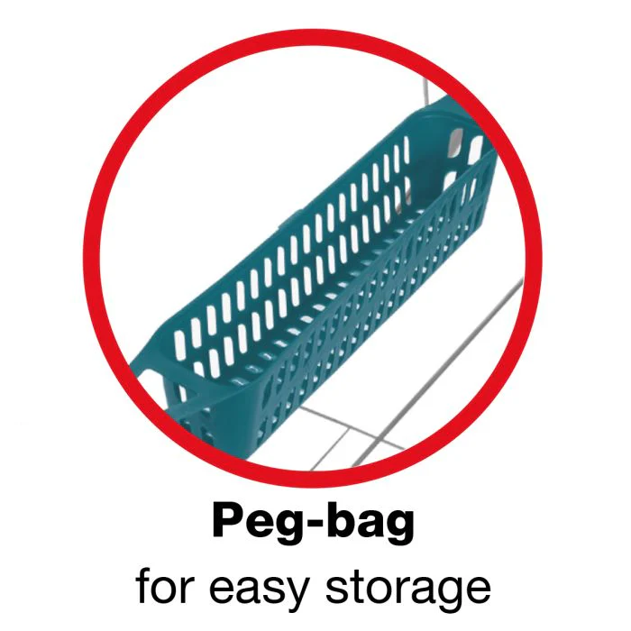 Ramtons IB/301 Netto Drying Rack – Foldable Space-Saving Design, Strong & Stable Build, Ideal for Home, Apartment & Laundry Use - Image 4