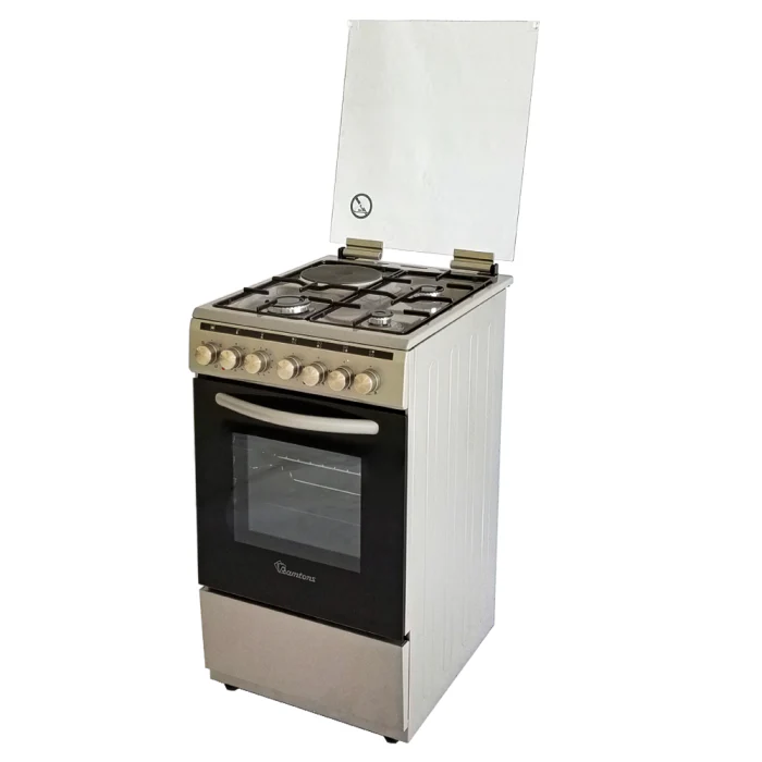 Ramtons RC/602 3G+1E 60×50 Cooker – 3 Gas Burners & 1 Electric Plate, Spacious Oven, Durable Build, Ideal for Home & Small Commercial Kitchens - Image 2