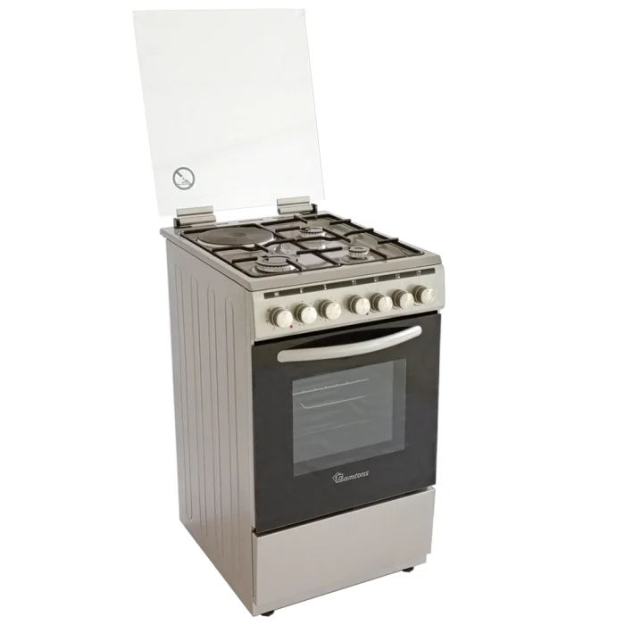 Ramtons RC/602 3G+1E 60×50 Cooker – 3 Gas Burners & 1 Electric Plate, Spacious Oven, Durable Build, Ideal for Home & Small Commercial Kitchens - Image 3