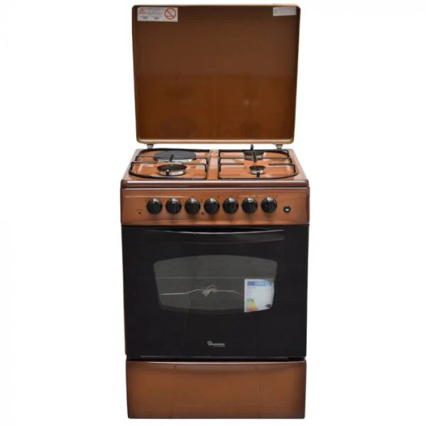 Ramtons RF/401 3 Burner Gas Cooker - with 1 Electric Plate, Auto-Ignition, Electric oven/grill, Thermostat - Image 4