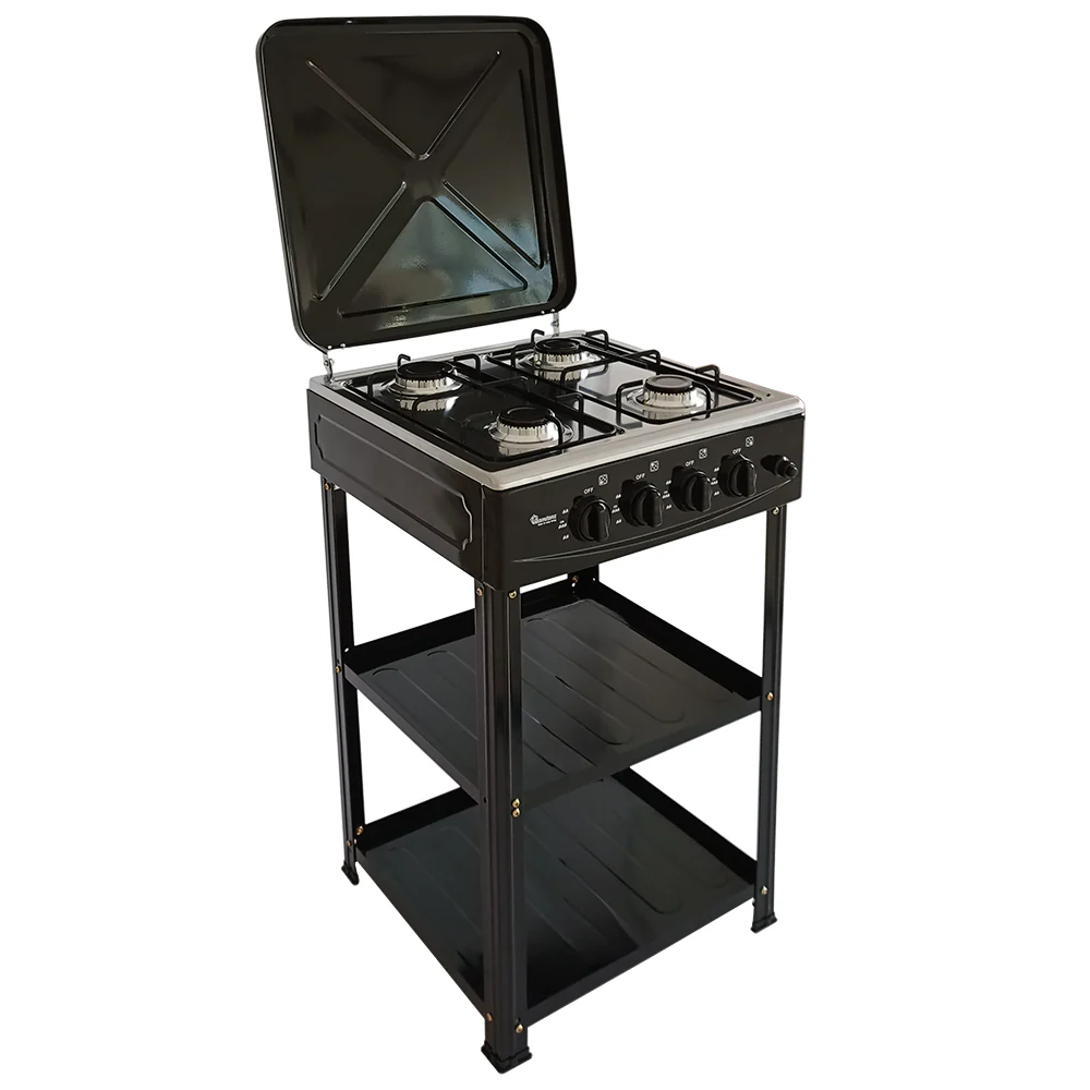 Ramtons RG/547 Gas Cooker – 4 Gas Burners with Electric Oven & Grill, Auto Ignition, and Sleek Stainless Steel Design - Image 2