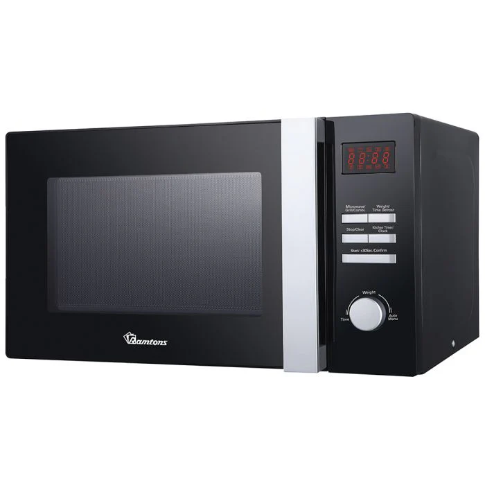 Ramtons RM/551 25L Microwave + Grill – Grill & Microwave Functions, Fast & Even Cooking, Perfect for Home, Office & Small Commercial Use