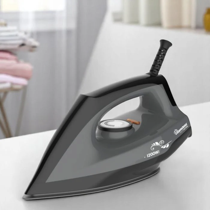 RAMTONS RM/692 1200W Dry Iron – Non-Stick Soleplate, Fast Heating, Lightweight & Ergonomic, Home Use - Image 5