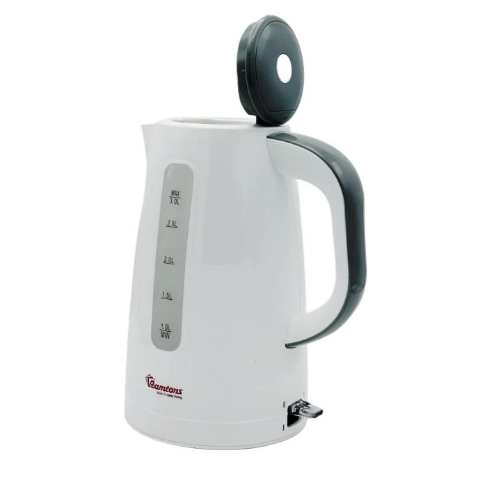 Ramtons RM/567 3L Corded Electric Kettle –Fast Boiling, Energy-Efficient, Durable & Sleek White Kettle Perfect for Homes, Offices, and Everyday - Image 2