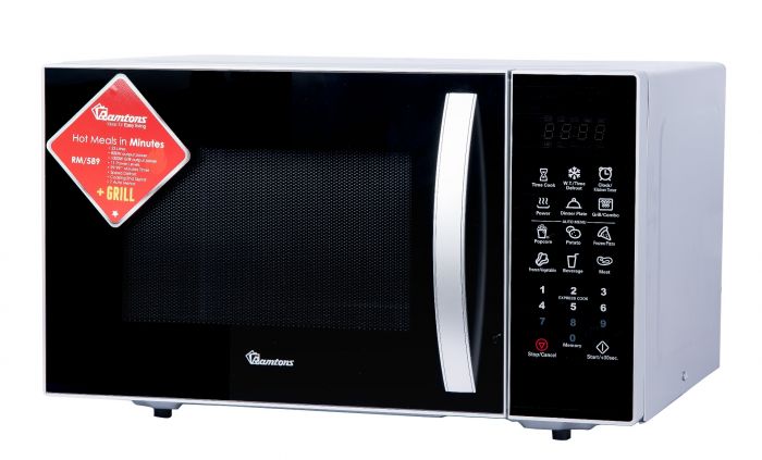 Ramtons RM/589 Digital Microwave + Grill - 23litres, 11 Power Level, 7 auto menus - Image 4
