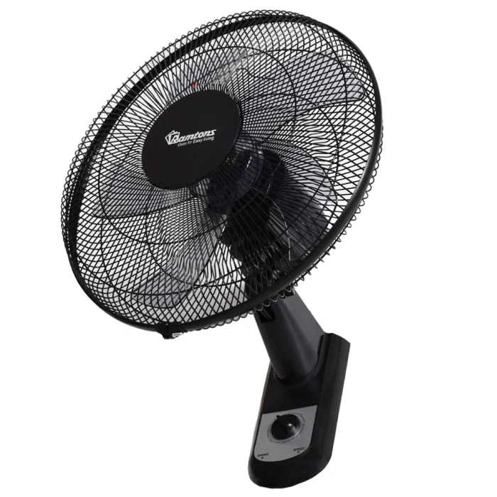 Ramtons RM/683 16" Wall Fan 3-Speed Without Remote – Powerful Airflow, Space-Saving Wall Mount Design, Energy Efficient Cooling for Home, Office & Commercial Use - Image 2