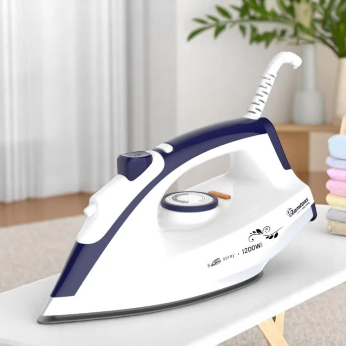 RAMTONS RM/693 1200W Dry Iron with Spray – Non-Stick Soleplate, Fast Heating, Lightweight & Ergonomic, Home Use - Image 6