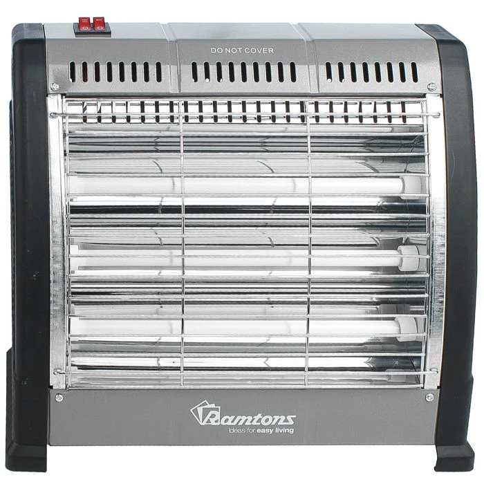 Ramtons RM/469 Electric 3-Bar Quartz Heater – Fast & Efficient Heating, Safe & Easy to Use, Ideal for Home, Office & Small Commercial Spaces