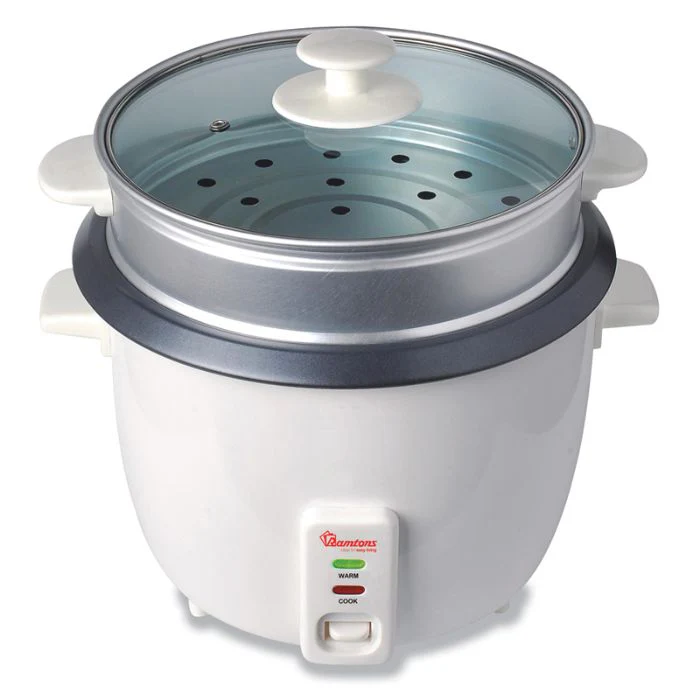 Ramtons RM289 1.8L Rice Cooker & Steamer – Fast, Durable, and Energy-Efficient Cooker for Perfect Rice, Steaming, and Warming