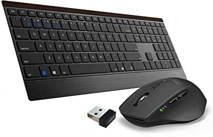 Rapoo Multi-mode Wireless Ultra-slim Keyboard & Mouse combo - 9500M - Image 2