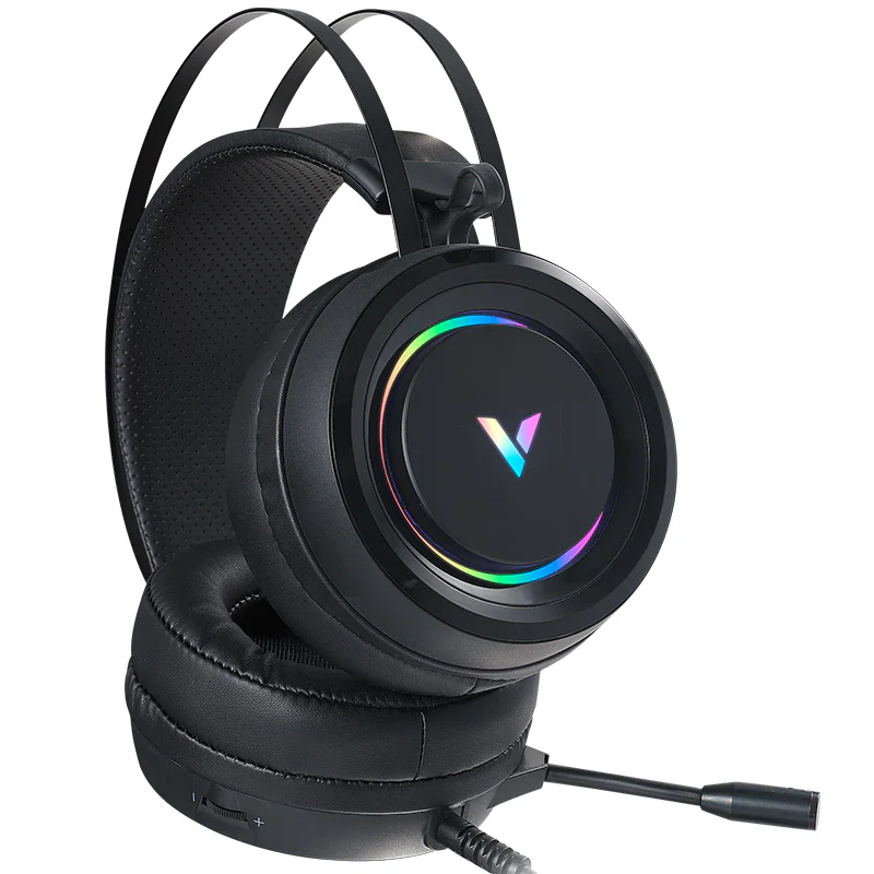 Rapoo Virtual 7.1 Channels RGB Gaming Wired USB Headset - VH500