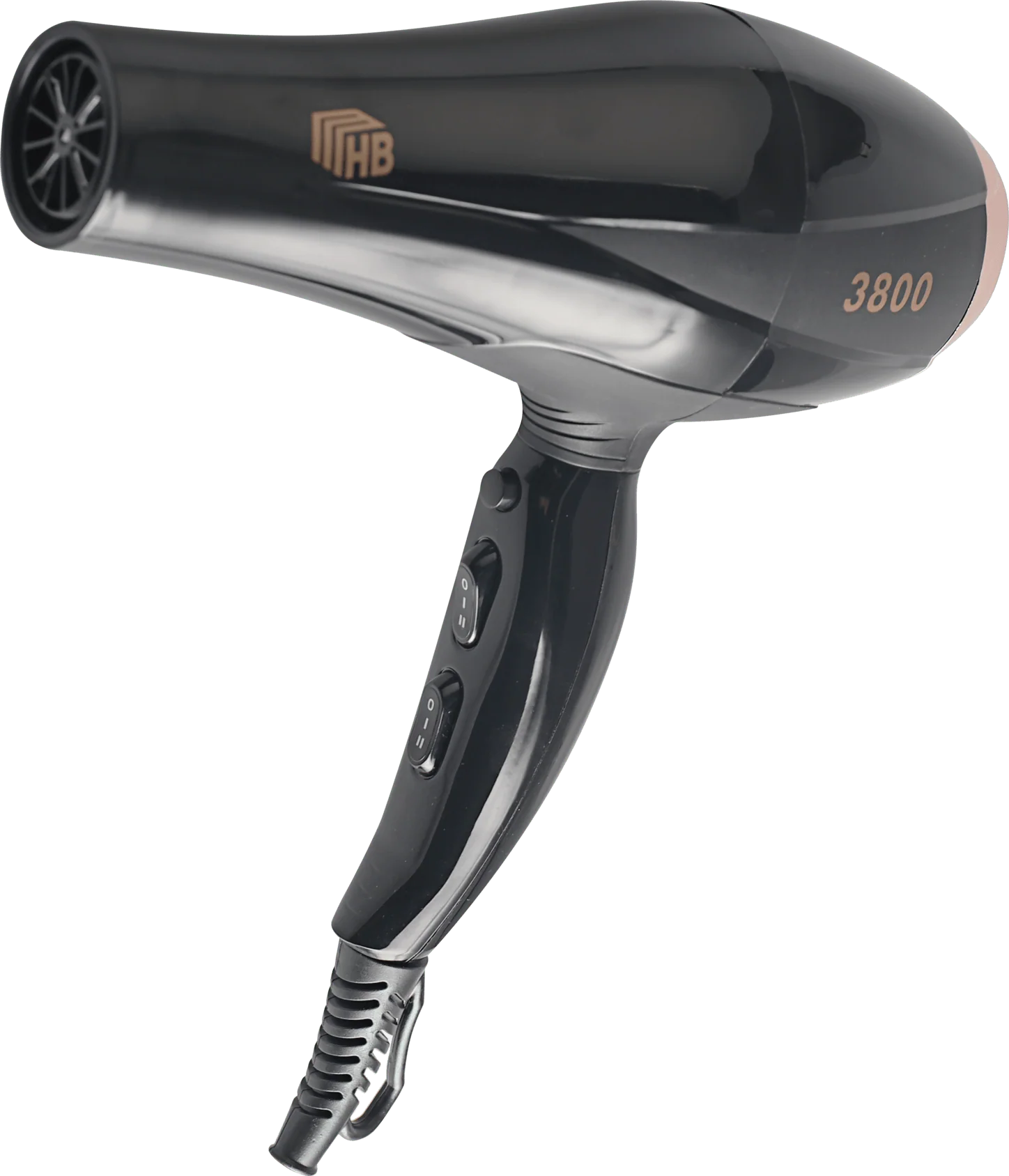 Rebune HD-2005 Ultra Fast 2 Speeds Fashion Hair Dryer 2200W - Image 3