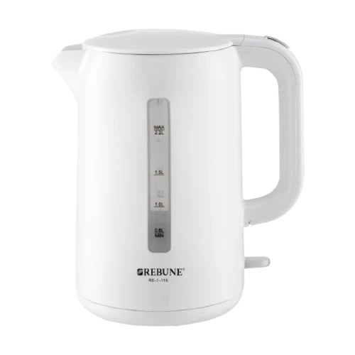 Rebune RE-1-116 Electric Kettle – Fast Boil, Durable Stainless Steel, Energy Efficient
