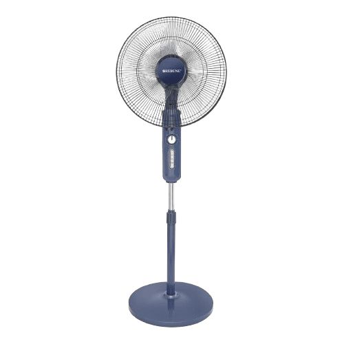 REBUNE RSF-16-010 16-Inch Stand Fan – Powerful Airflow, Energy Efficient, Adjustable Height