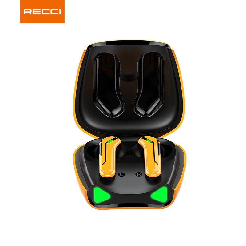 Recci REP-W28 Bumblebee Gaming Bluetooth Wireless Earpods - Image 2