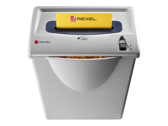 Rexel V125 Shredmaster Cross Cut Paper Shredder - Image 5
