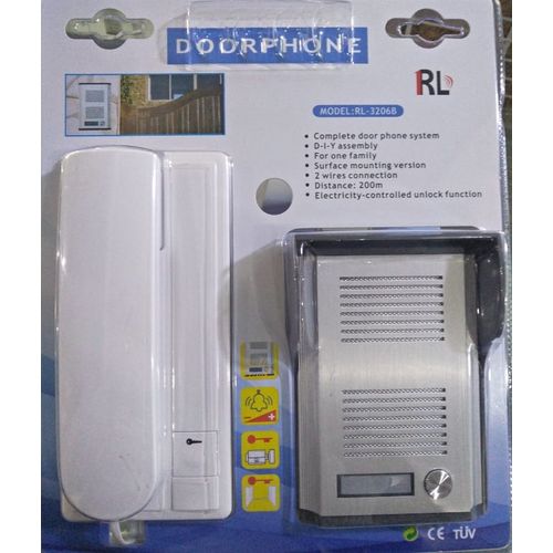 RL-3206B Apartment Home Electric Security Door phone, Intercom Wired With Audio