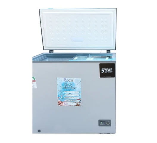 ROCH RCF-250K-B 200L Chest Freezer – Energy-Efficient Deep Freezer for Home and Business Use
