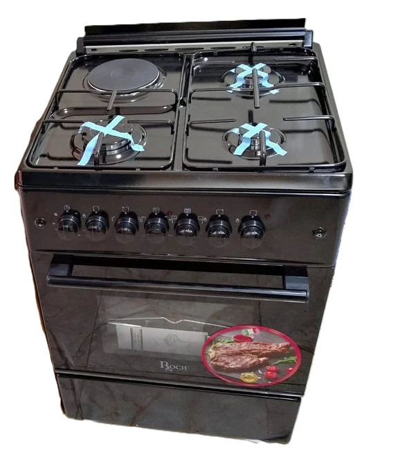 Roch RECK-531BL 50x55CM Gas Cooker – 3 Burners + 1 Hotplate, Efficient Standing Cooker - Image 2