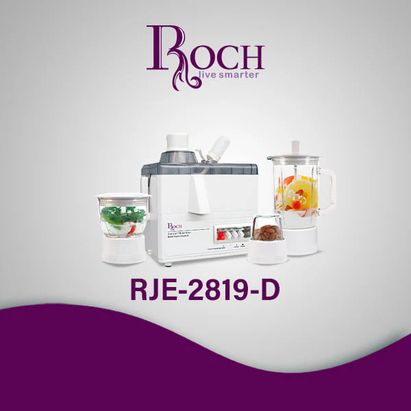 ROCH RJE-2819-D Electric Juice Extractor – Powerful Motor, High Juice Yield, Durable Build & Easy-to-Clean Design for Fresh Healthy Juices - Image 3