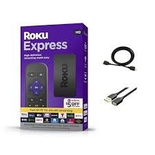 Roku Express Roku-2 HD Streaming Media Player- Compact plug-and-play streamer for smooth HD entertainment on any TV - Image 2
