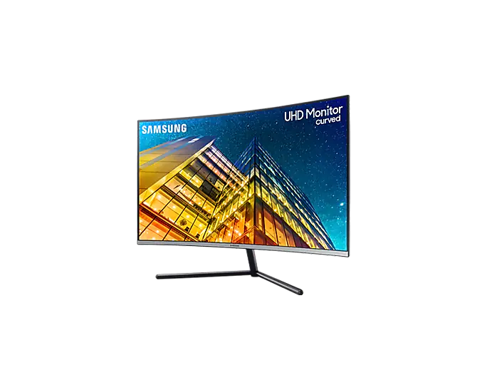 Samsung 32 inch (LU32R590CWMXUE) UR590 4k curved monitor - Curved for Comfort, Response Time:4(GTG),Screen Curvature: 1500R - Image 5