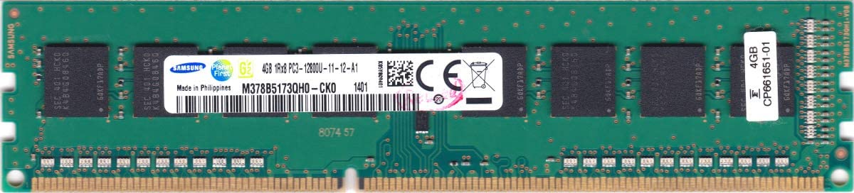 Samsung 4GB DDR3-1600 UDIMM Desktop RAM (M378B5173QH0-CK0)