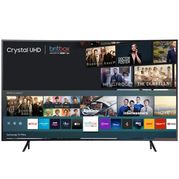Samsung 55TU8300 55 Inch Curved Smart TV - UHD 4K Crystal HDR TV With 20W Sound Output