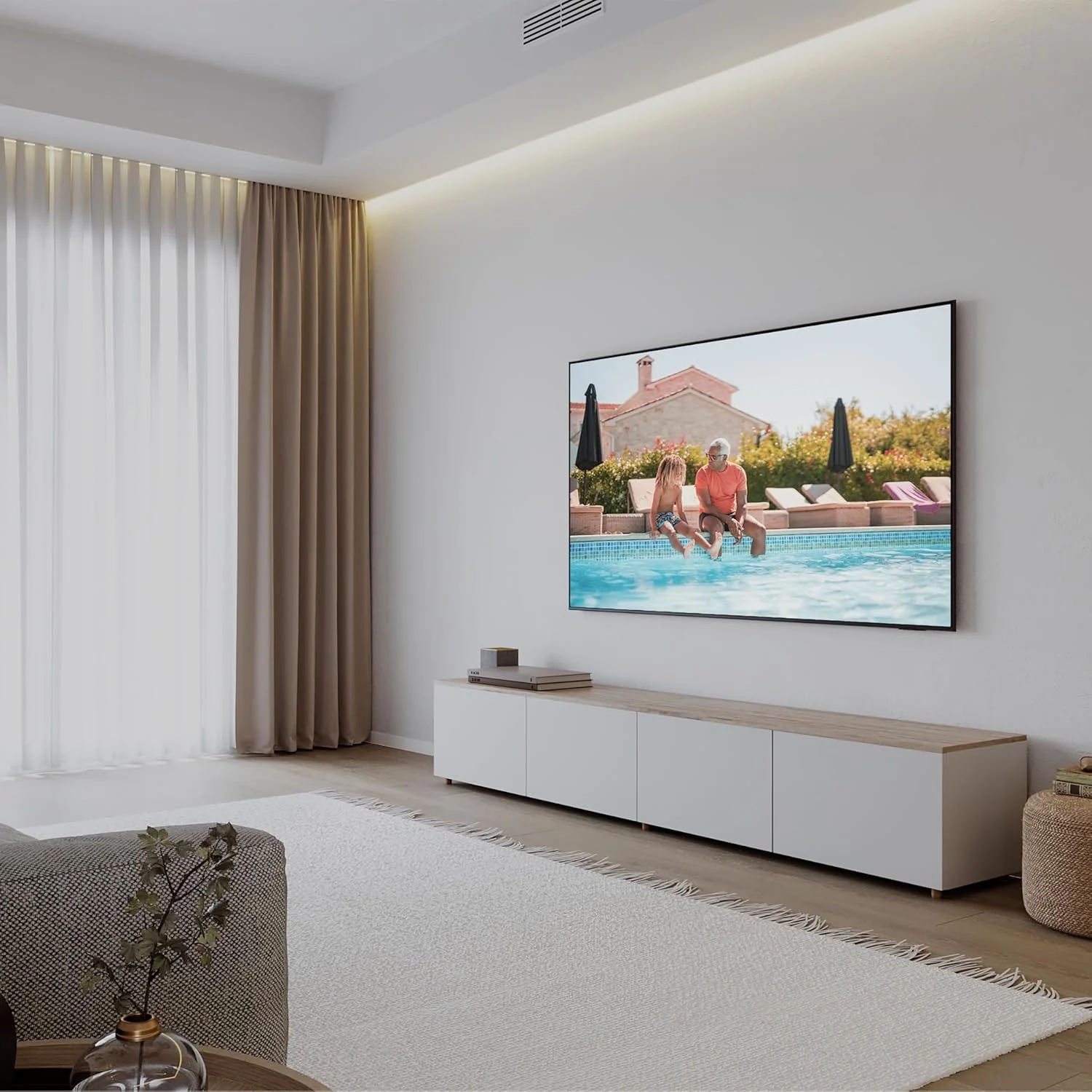 Samsung UA65DU8000U 65″ Crystal UHD 4K Smart TV – Stunning 4K picture quality, smart features, and sleek design - Image 4