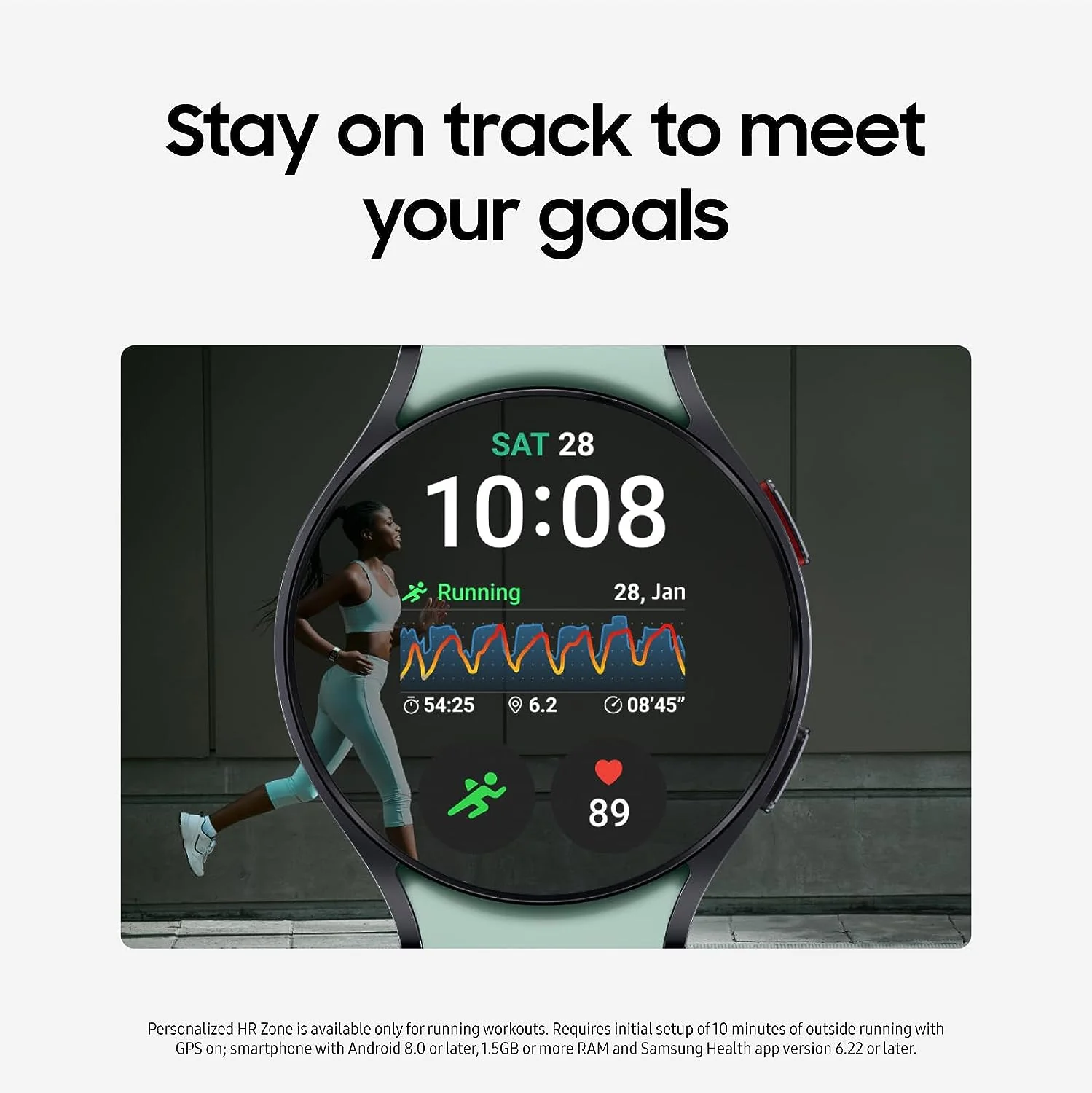 Samsung Galaxy Watch 6 40mm Smartwatch - Bluetooth Smartwatch with Fitness Tracker, Personalized HR Zones, Advanced Sleep Coaching, Heart Monitor, BIA Sensor, - Image 5