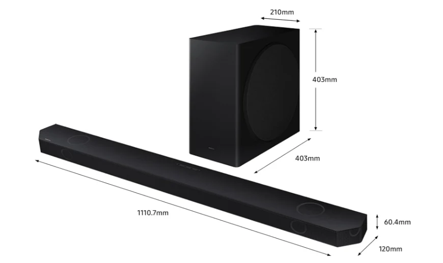 Samsung HW-B750D B-Series 5.1 Channel Soundbar with Subwoofer - Image 3