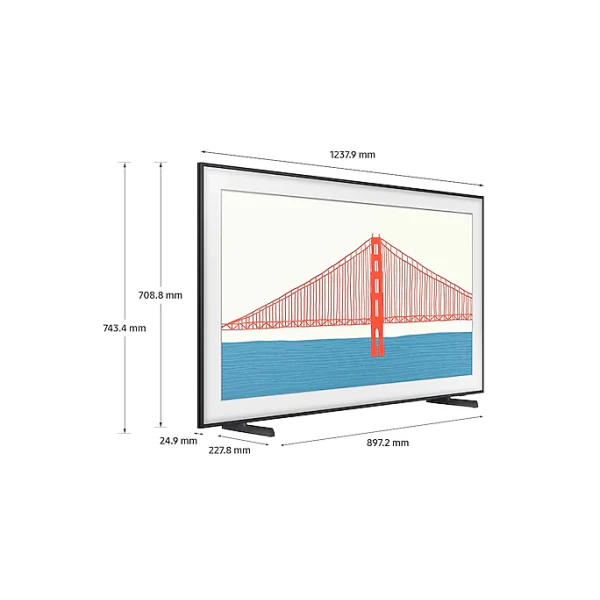 Samsung QA55LS03AAU 55 Inch The Frame Art Mode 4K QLED Smart TV - Image 2