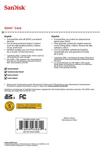 SanDisk 8GB SDHC Flash Memory Card for Camera - Image 3