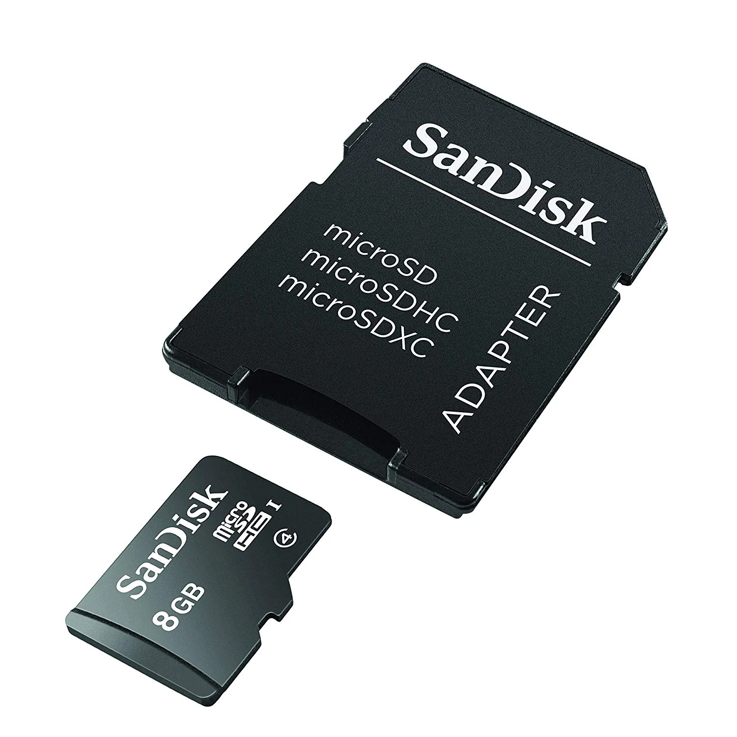 SanDisk microSDHC Card with Adapter 8GB for phone (SDSDQM-008G-B35A) - Image 2