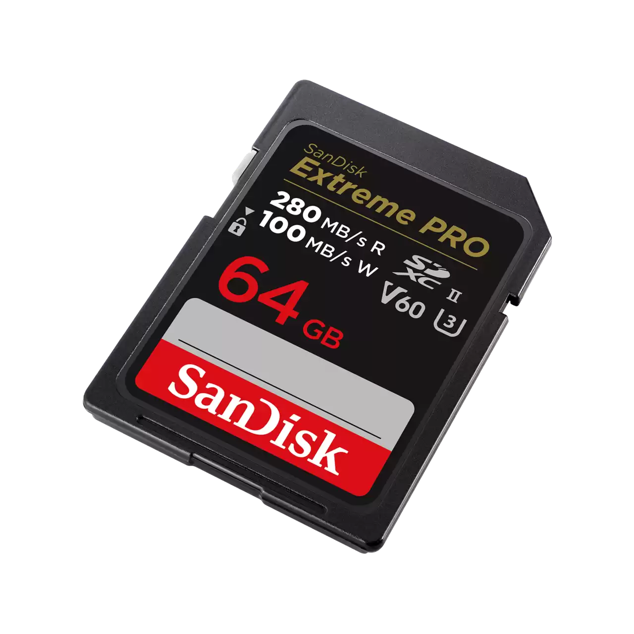 SanDisk SDSDXEP-064G-GN4IN 64GB UHS-II Up to 280MB/s SDHC/SDXC Memory Card – Professional High-Speed Storage Solution for 4K Video, Photography, and Industrial Data Applications - Image 2