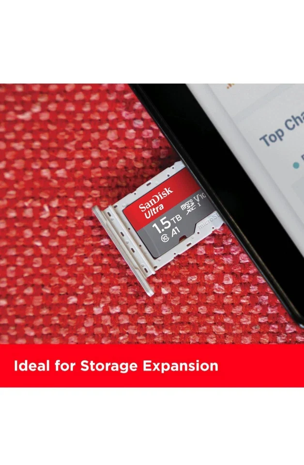 SanDisk SDSQUAC-1T50 1.5TB 150MB/s UHS-I Micro SDXC Memory Card – Ultra High-Capacity High-Speed Storage for Smartphones, Tablets, Action Cameras, Drones, and Full HD Video Recording - Image 5