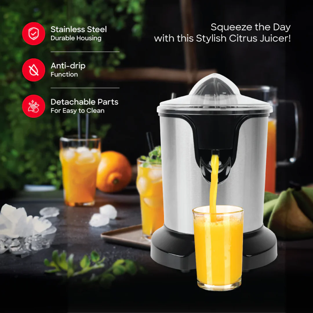 Sanford SF5554CJ 2-in-1 Citrus Juicer – Versatile juicer for fresh orange and lemon juice with easy operation and quick cleanup - Image 3