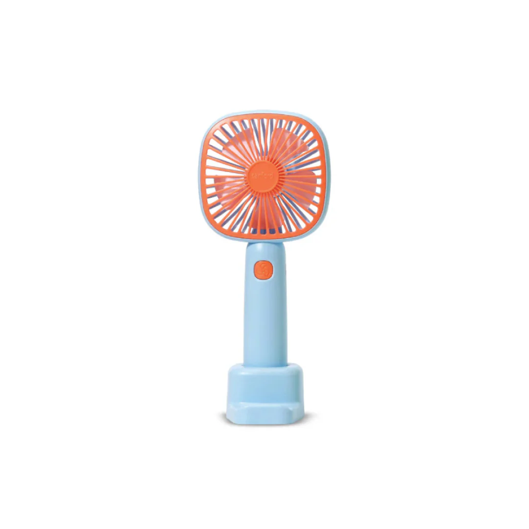 Sanford SF937HFN Rechargeable Hand Fan – portable with multiple speed settings, quiet operation, USB charging, and lightweight design perfect for personal cooling at home, school, office, or outdoors.