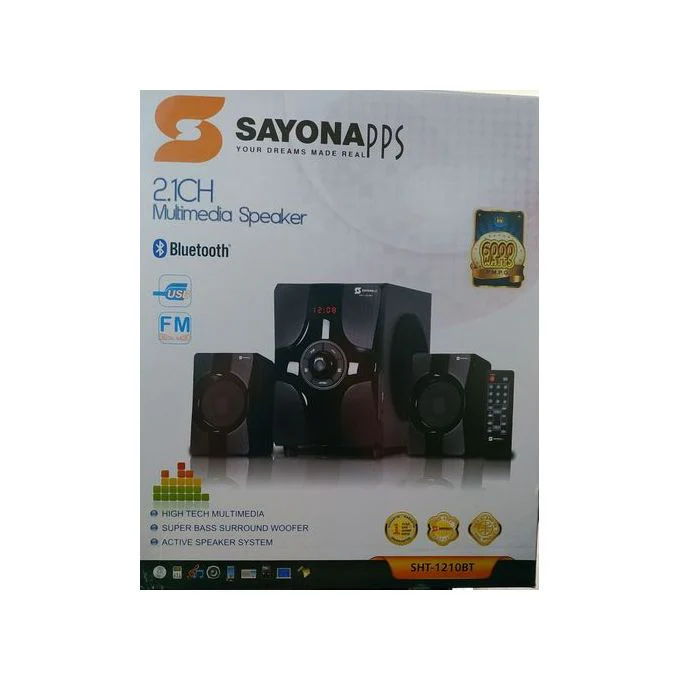 Sayona SHT-1210BT 2.1 CH Sub Woofer - Image 2
