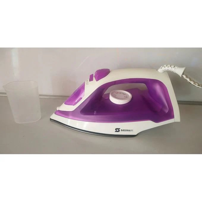 Sayona SI 2085 1200W Stainless Steel Sole Plate Steam Iron Box - Image 2