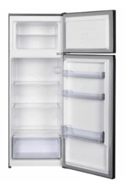 SCL 206L Double Door Refrigerator SCL-RTD206PG – Energy-efficient cooling, low-noise operation, adjustable shelves, and a separate freezer compartment for organized storage. - Image 2